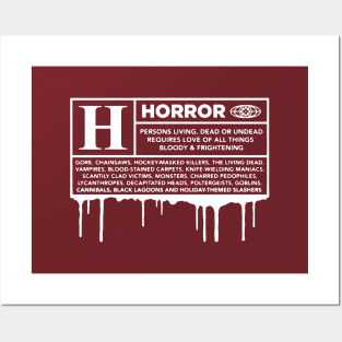 Horror Lover Posters and Art